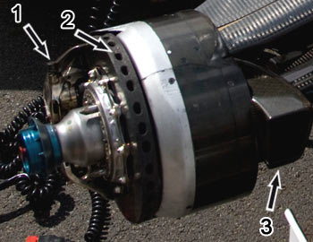 Toyota TF08 brake system