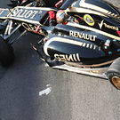 Top view of Lotus E20