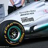 Mercedes F1 W03 new exhaust