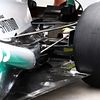 Mercedes F1W04 rear suspension detail