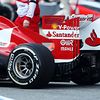 Ferrari rear wing detail