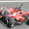 Ferrari testing diffuser