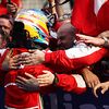 Alonso celebrates Chinese GP victory