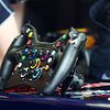 Red Bull steering wheel for Mark Webber
