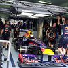 Red Bull in pits
