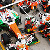 Force India struggle with faulty wheelnuts