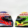 2013 Helmets of Button and Perez