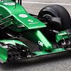 Caterham CT04 front wing and nosecone detail