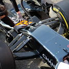 McLaren MP4-31 front suspension detail
