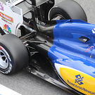 Sauber rear suspension detail