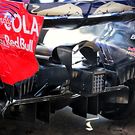 Scuderia Toro Rosso STR12 rear diffuser detail