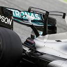 Mercedes AMG F1 W08 engine cover T-Wing
