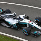 Mercedes AMG F1 W08  top view