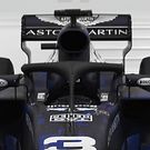 Red Bull RB14 front view on cockpit