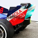 Scuderia Toro Rosso STR13 rear wing detail