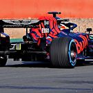 Max Verstappen of the Netherlands driving the Aston Martin Red Bull Racing RB15