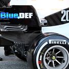 Haas VF-20 rear wing detail
