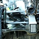 Mercedes AMG F1 W11 rear suspension detail