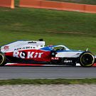 Williams FW43 track debut