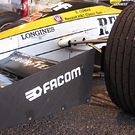 Front wing end plate