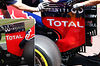 High downforce rear wing on RB9