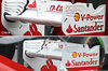 Ferrari adds aerodynamic tweaks on rear wing