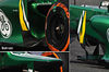 Caterham brings first updates to CT03 Caterham brings first updates to CT03