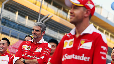 Arrivabene praises 'great racing' by Ferrari drivers Arrivabene praises 'great racing' by Ferrari drivers