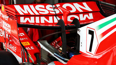 Ferrari’s mid-season alteration to its livery Ferrari’s mid-season alteration to its livery
