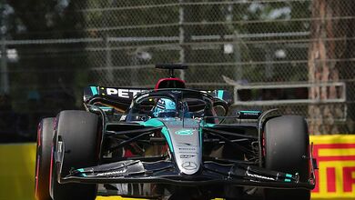 Hamilton complains about lack of grip while Russell delighted with improved pace