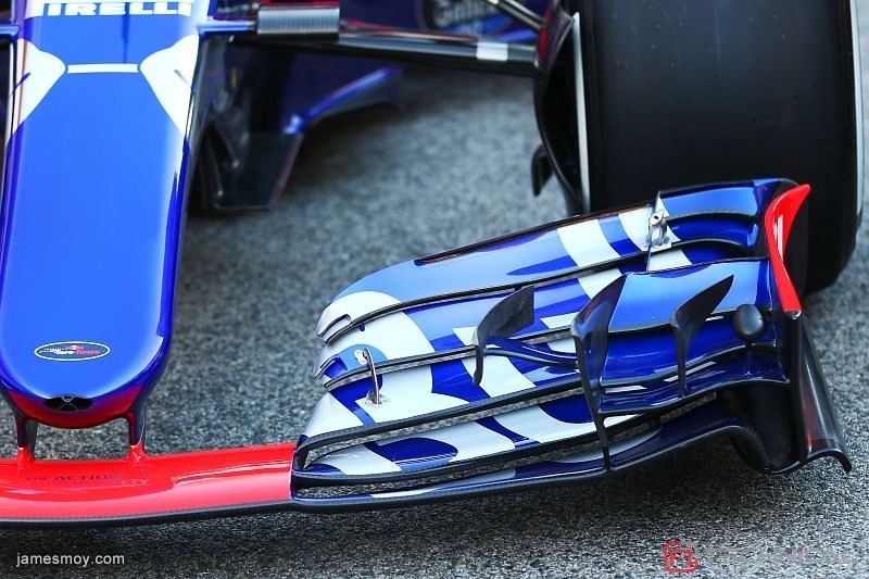 Scuderia Toro Rosso STR12 front wing detail - Photo gallery ...