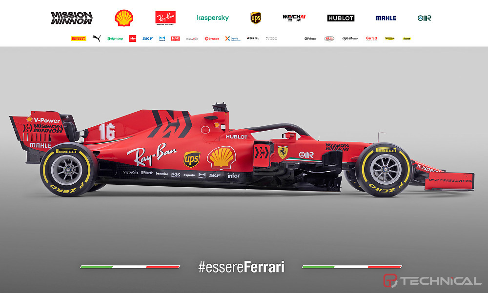 Ferrari SF1000 side view - Photo gallery - F1technical.net