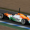 Force India first test