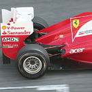 Ferrari new exhaust position