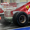 Flowviz on Ferrari rear wing endplate