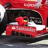 Ferrari front wing endplate detail