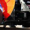 Toro Rosso rear wing endplate detail
