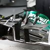 Mercedes front wing detail