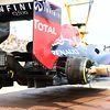 Mark Webber's car towed away after stopping on track