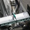 Mercedes rear wing DRS actuator