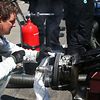 Brake system on Mercedes F1W04