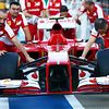 Ferrari F138 in scrutineering