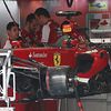 Ferrari F138 in pits
