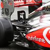 McLaren MP4-28 rear suspension detail