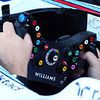 Williams FW36 steering wheel