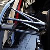 Lotus F1 E22 front suspension detail