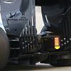 McLaren MP4-29 rear wing detail - temperature sensors
