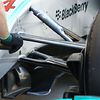 Mercedes AMG F1 W05 front suspension detail
