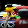 The Red Bull Racing RB10 of Sebastian Vettel