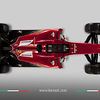 Ferrari F14T top view
